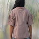 cold coffee brown beige fashionable shirt for women