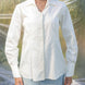 white pintucks formal classy shirt