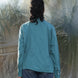 aesthetic and stylish teal blue summery shirt